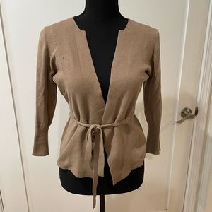 Tan cardigan by Rampage. Size small.